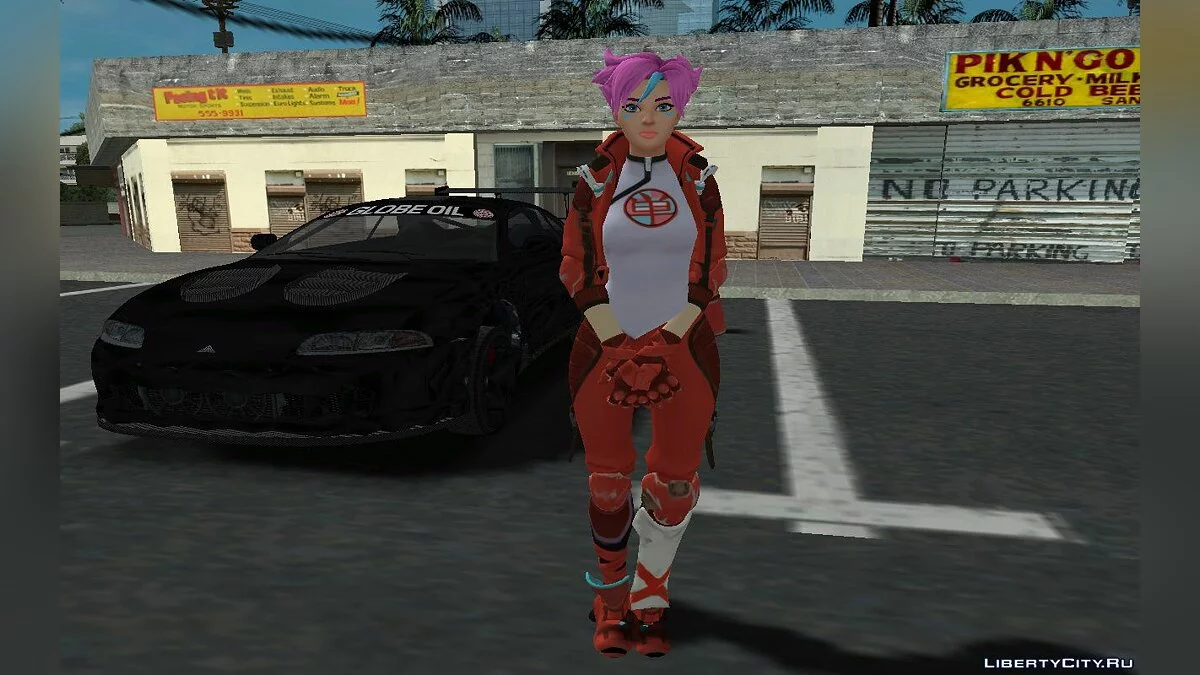 Мика из Фортнайт / GTA San Andreas