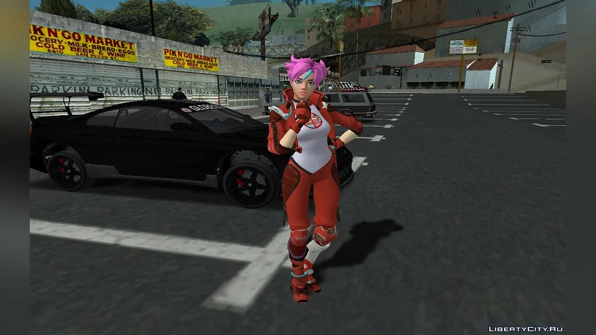 Мика из Фортнайт / GTA San Andreas