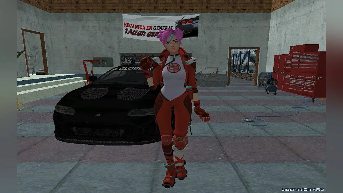 Мика из Фортнайт / GTA San Andreas