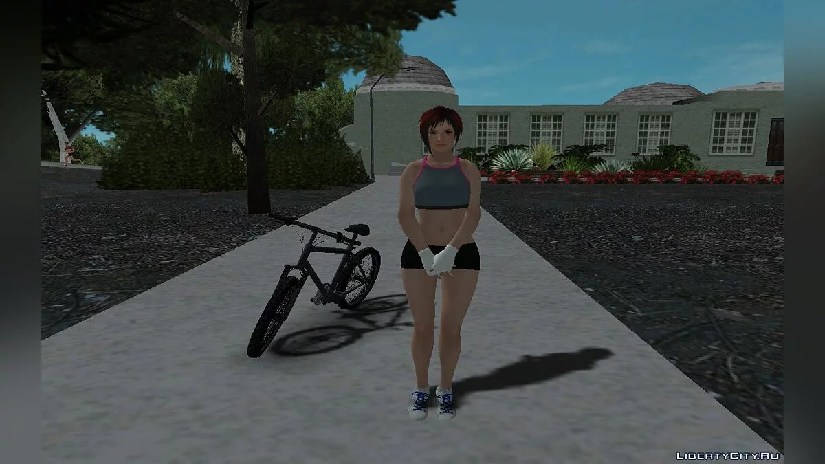 Мила в тренировочной одежде / GTA San Andreas