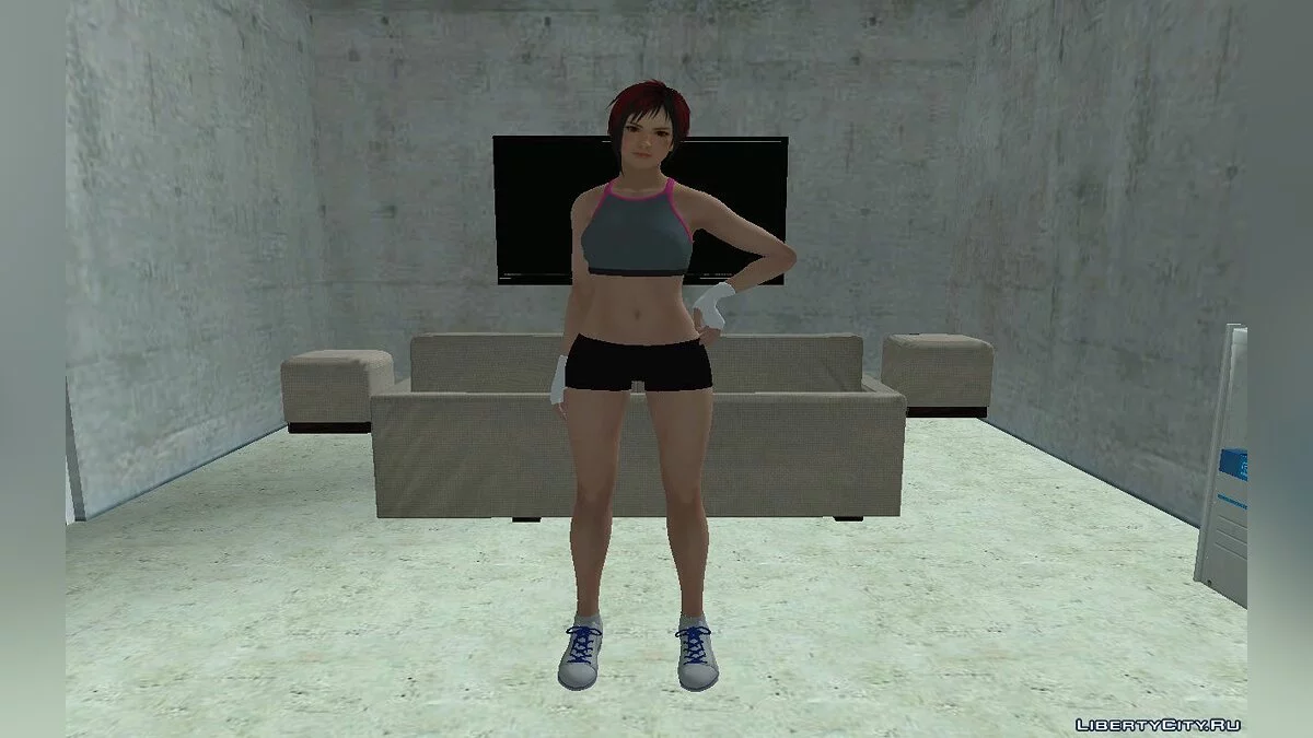 Мила в тренировочной одежде / GTA San Andreas