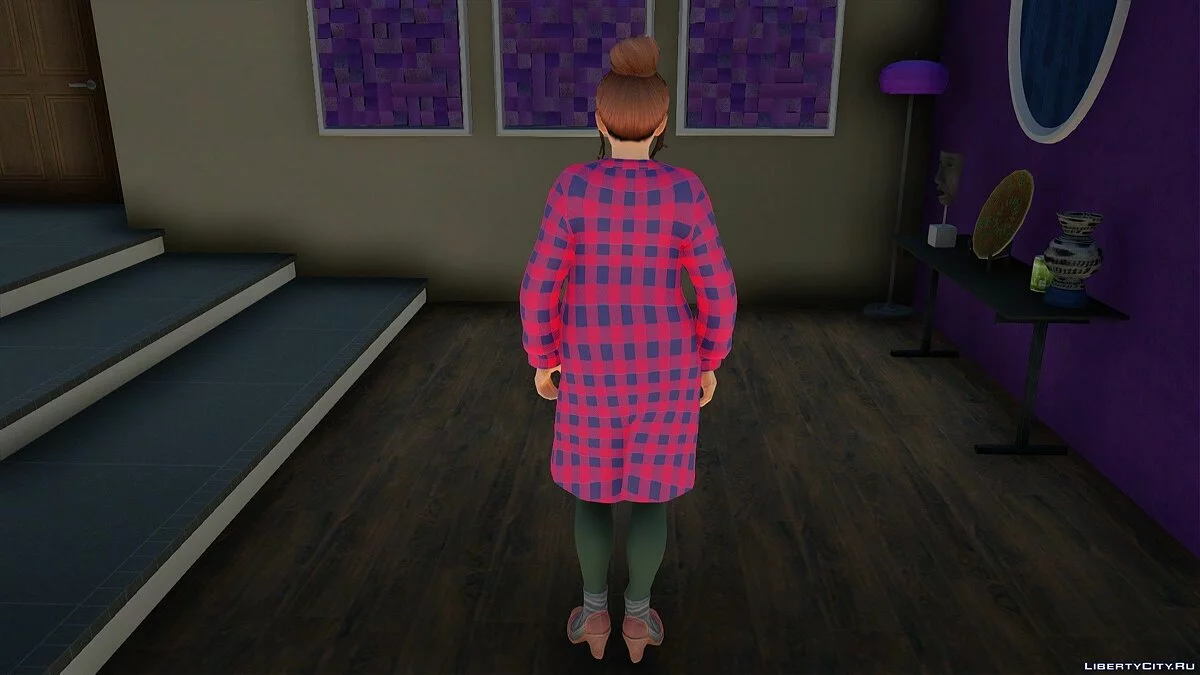 Мэй Ширануи в повседневной одежде корейский стиль v4 / GTA San Andreas