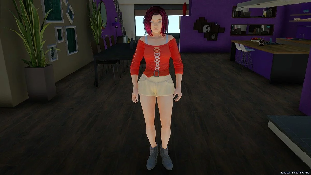 Момиджи в повседневной одежде / GTA San Andreas