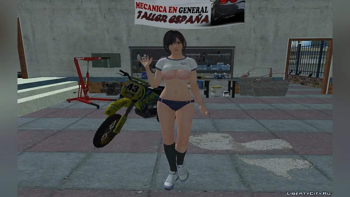 Нагиса - Стильный Блумер  / GTA San Andreas