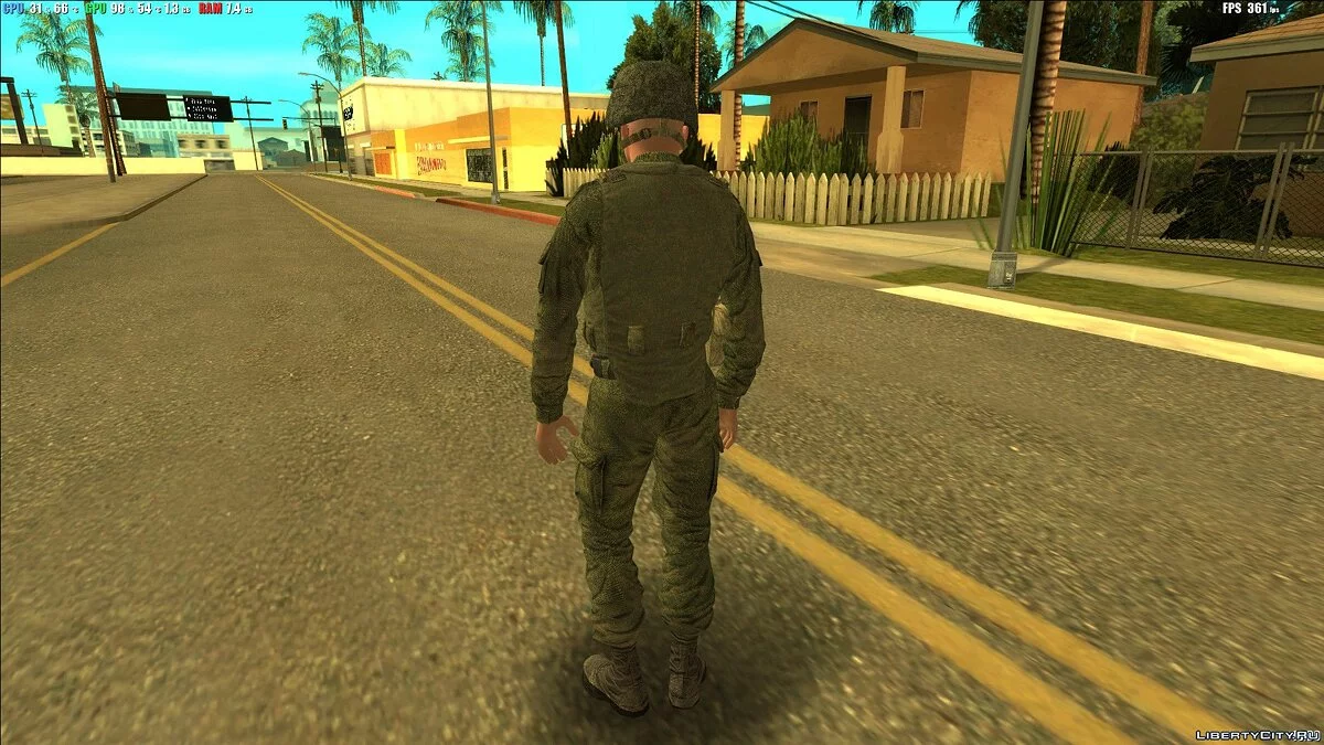 Рядовой мотострелковых войск / GTA San Andreas