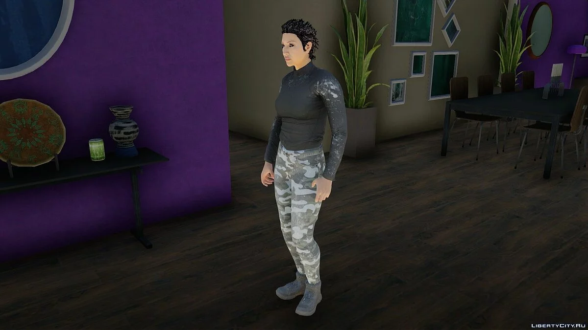 Roze (April Nicole) из Call of Duty / GTA San Andreas