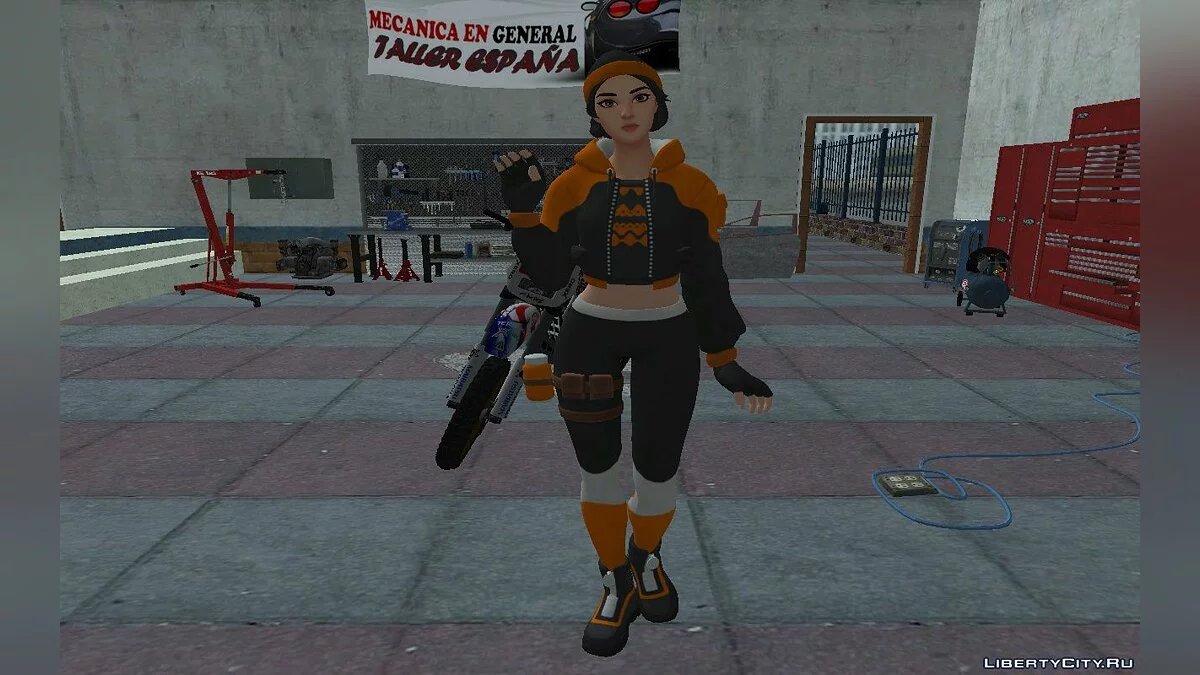 Саган из Фортнайт  / GTA San Andreas