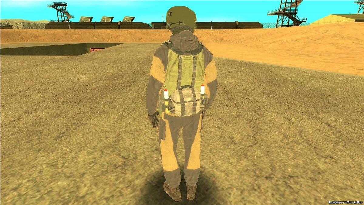 Сотрудник ФСБ Альфа образца 2004 года / GTA San Andreas