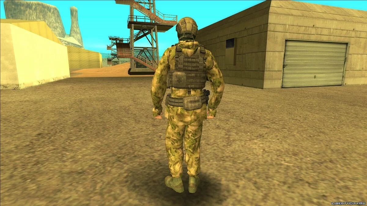 Сотрудник ССО РФ (Армия, ВС РФ) / GTA San Andreas