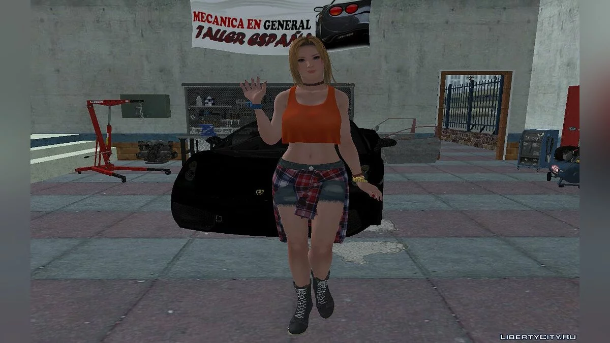 Тина Армстронг костюм 5 / GTA San Andreas