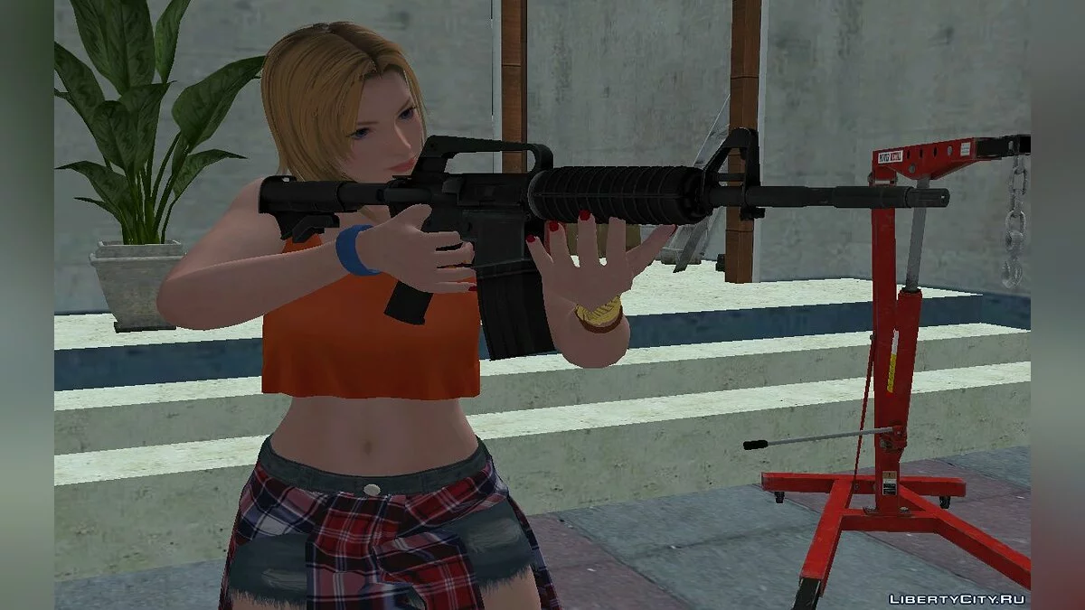 Тина Армстронг костюм 5 / GTA San Andreas