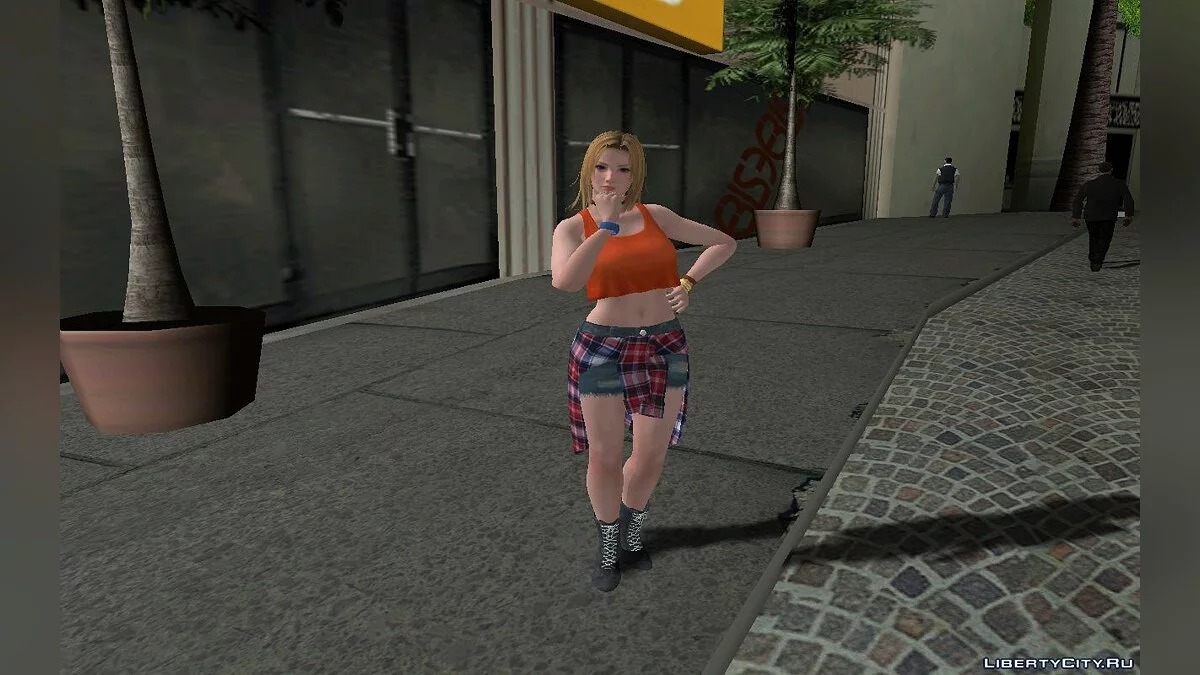 Тина Армстронг костюм 5 / GTA San Andreas