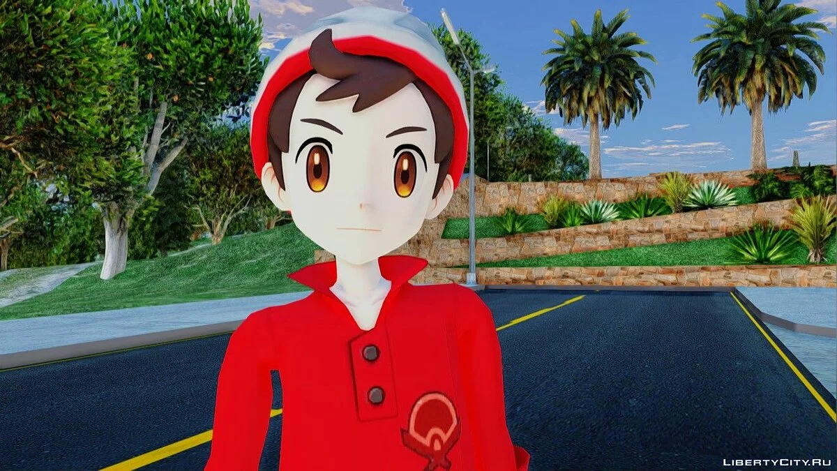 Виктор из Pokemon Sword And Shield / GTA San Andreas