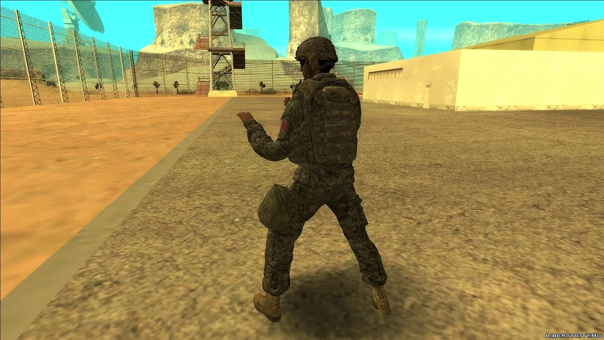 Военнослужащий Национальной гвардии USA / GTA San Andreas