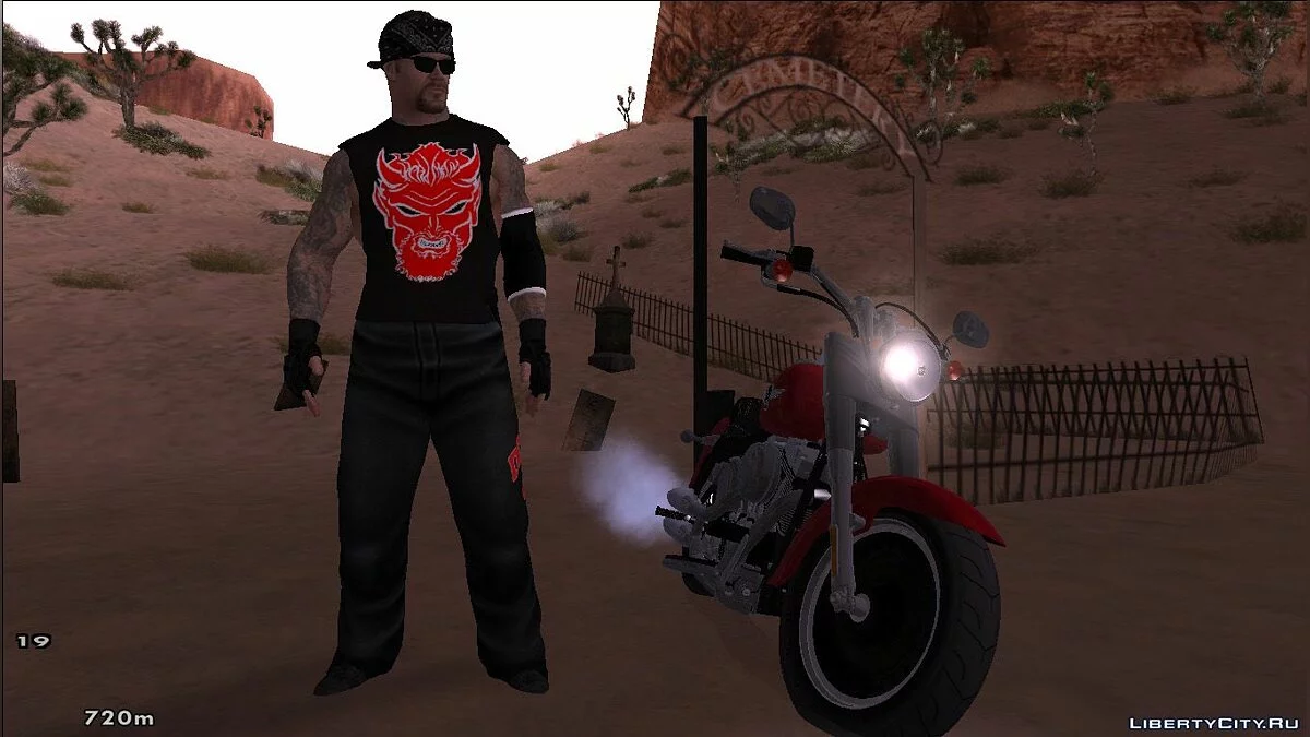 WWE The Undertaker American Badass / GTA San Andreas