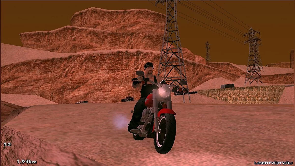 WWE The Undertaker American Badass / GTA San Andreas