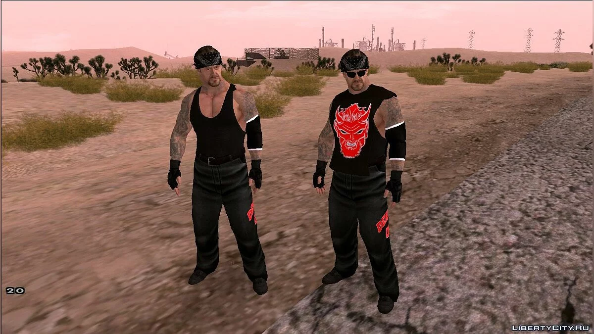 WWE The Undertaker American Badass / GTA San Andreas