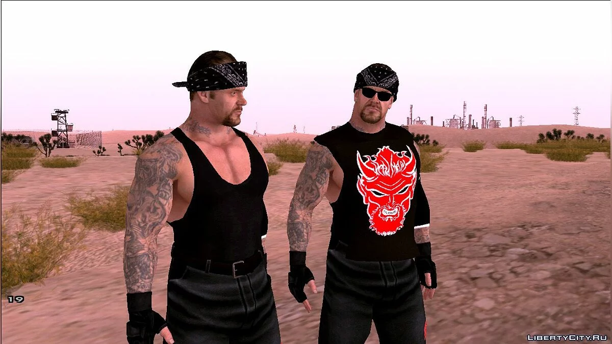 WWE The Undertaker American Badass / GTA San Andreas