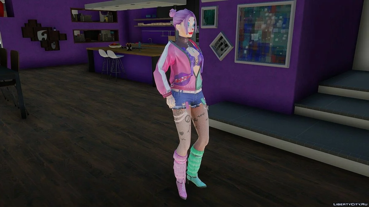Zero (Clothes Party Hard) из Cyber Hunter / GTA San Andreas