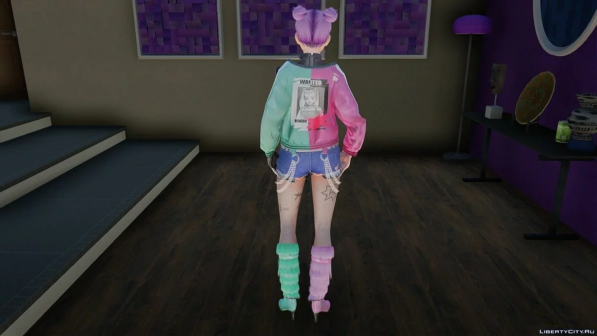 Zero (Clothes Party Hard) из Cyber Hunter / GTA San Andreas