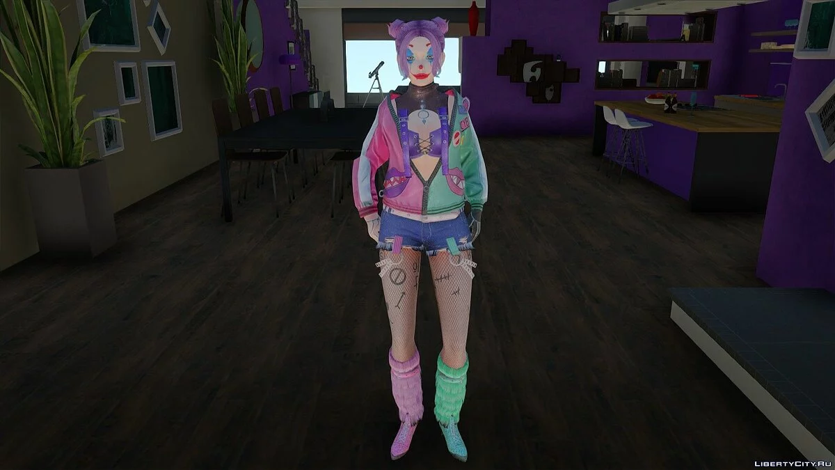 Zero (Clothes Party Hard) из Cyber Hunter / GTA San Andreas