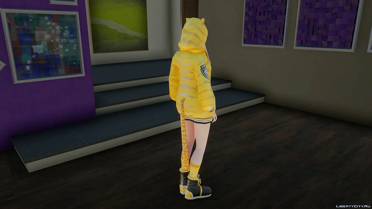Zero Tiger Suit из Cyber Hunter / GTA San Andreas