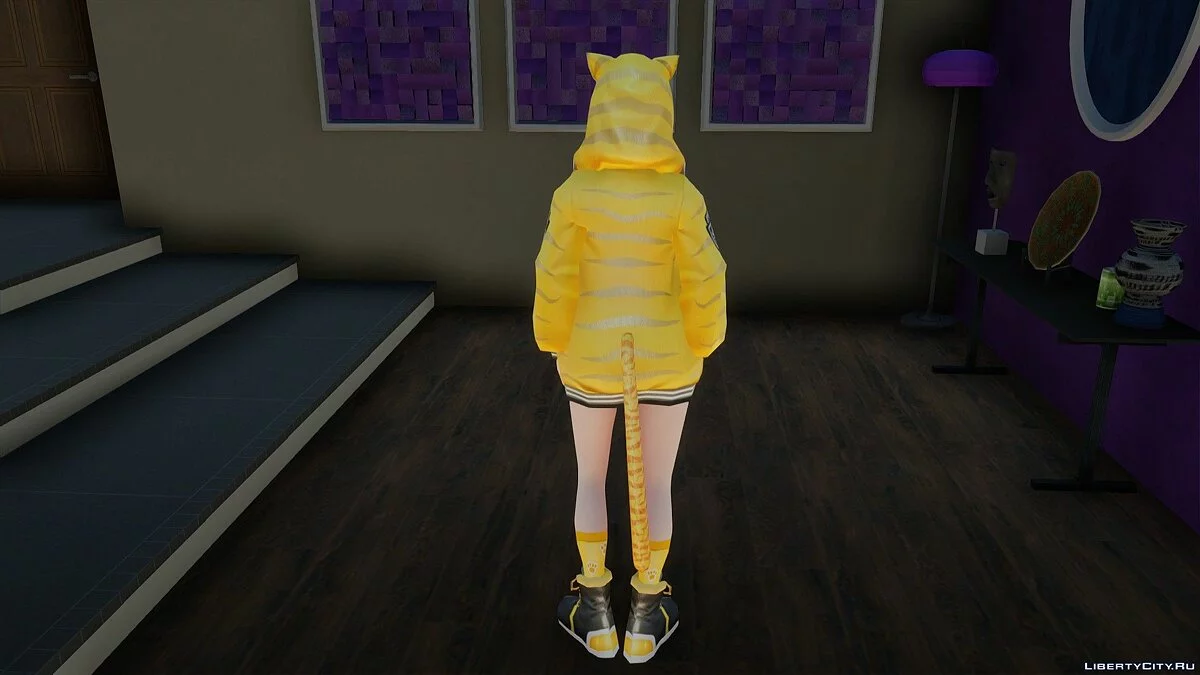 Zero Tiger Suit из Cyber Hunter / GTA San Andreas