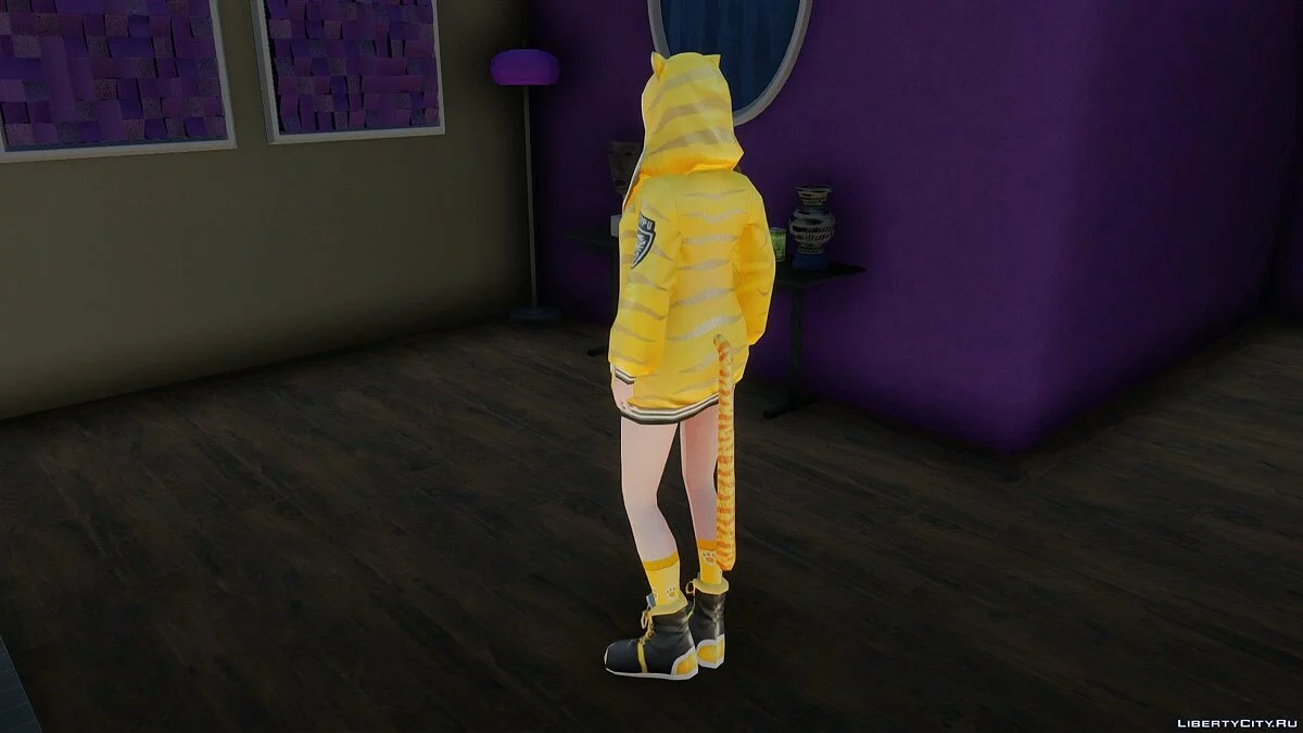 Zero Tiger Suit из Cyber Hunter / GTA San Andreas