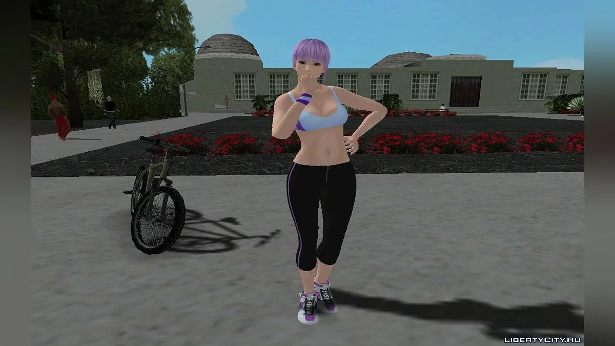 Аяне в тренировочной одежде / GTA San Andreas