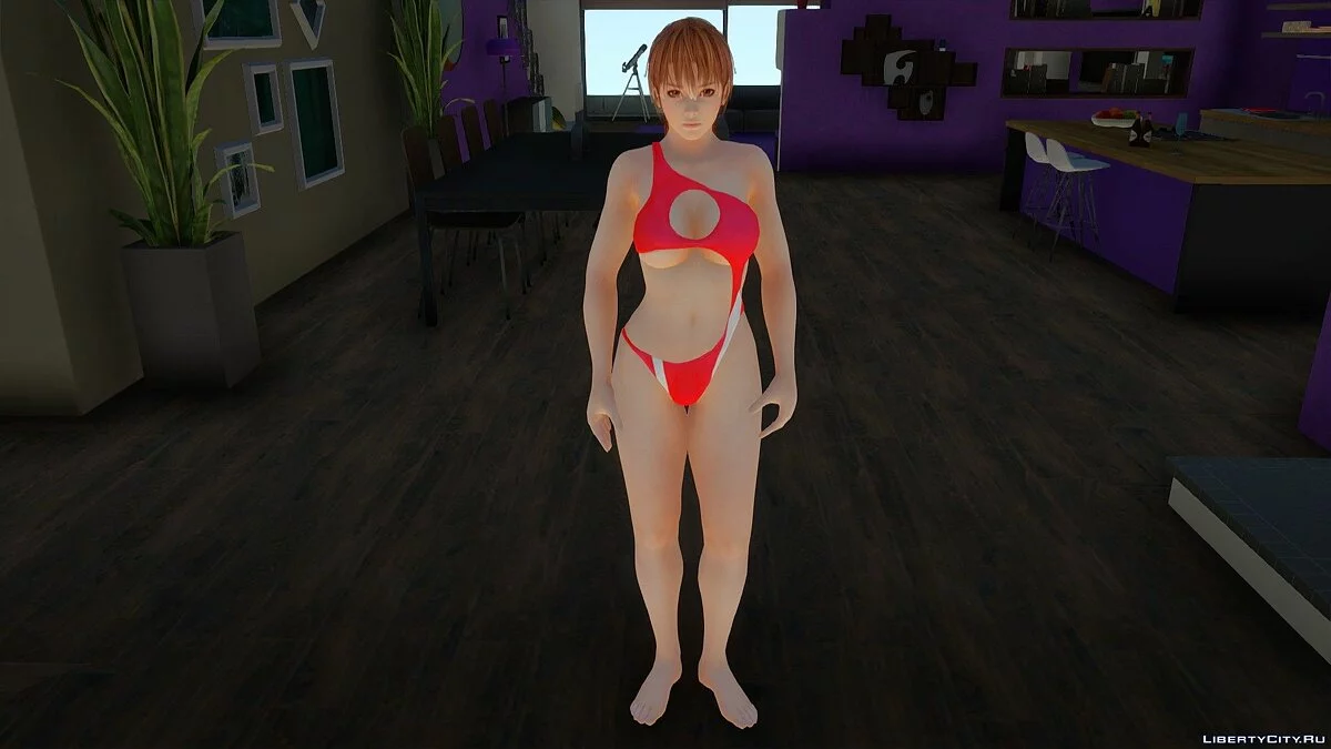 Касуми в бикини из Dead Or Alive Xtreme Venus Vacation / GTA San Andreas