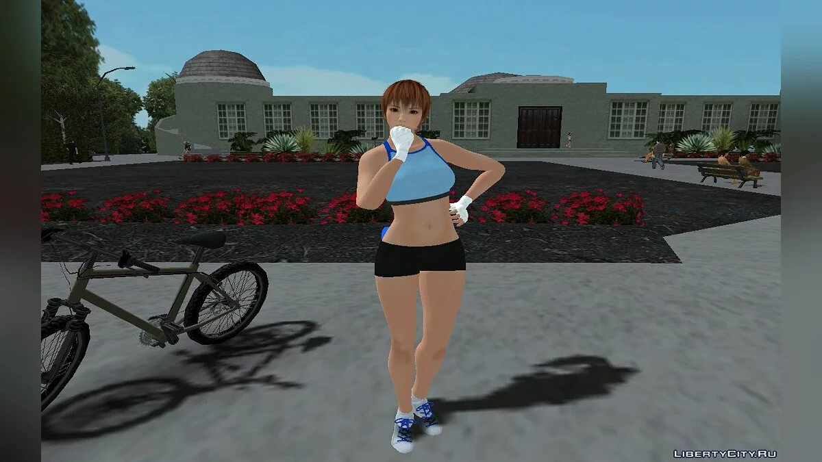 Касуми в тренировочной одежде / GTA San Andreas
