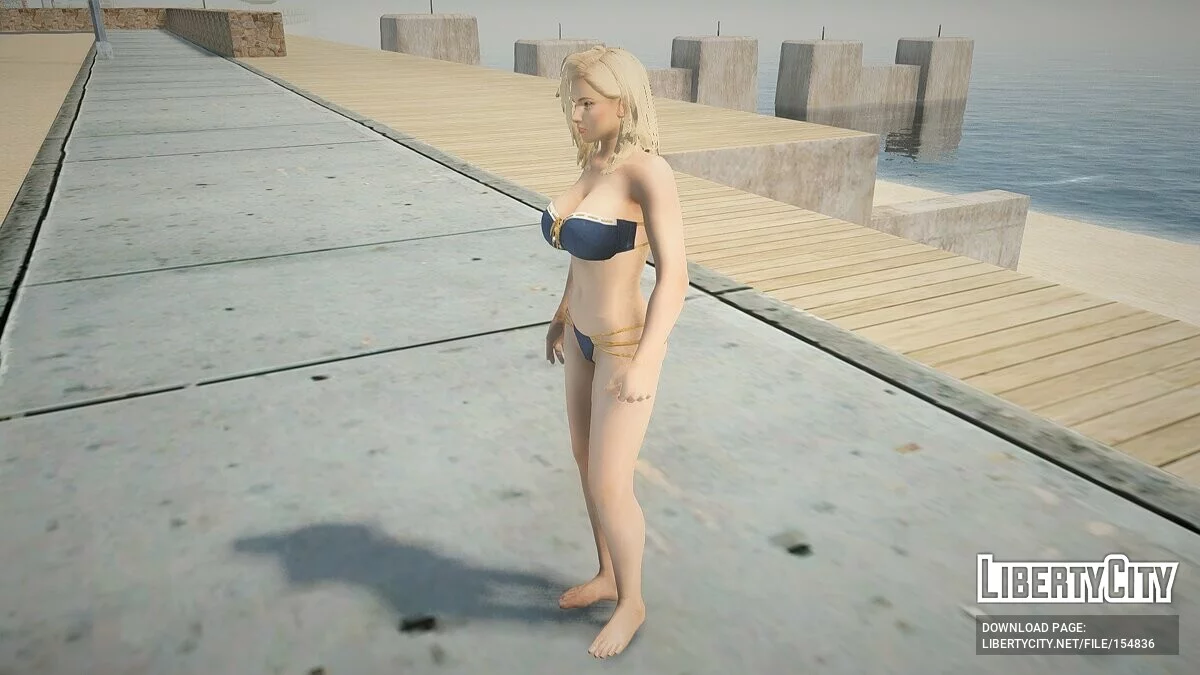 Хелена Дуглас в бикини / GTA San Andreas