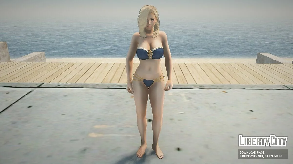 Хелена Дуглас в бикини / GTA San Andreas