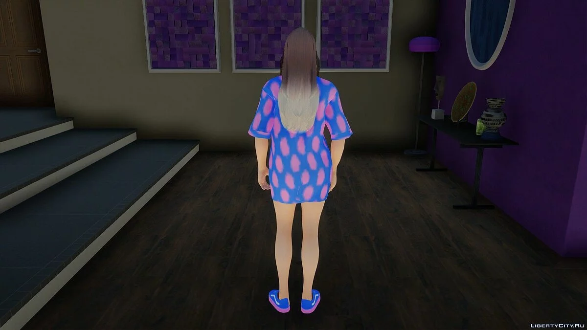 Хелена Дуглас в Платье-футболке / GTA San Andreas