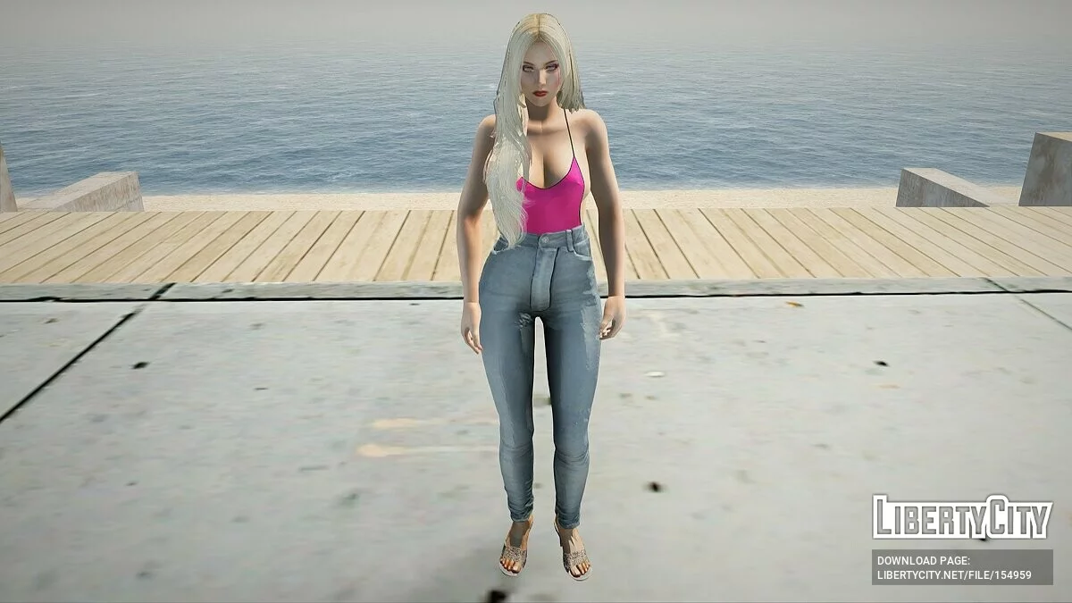 Хелена Дуглас в повседневной одежде v31 / GTA San Andreas