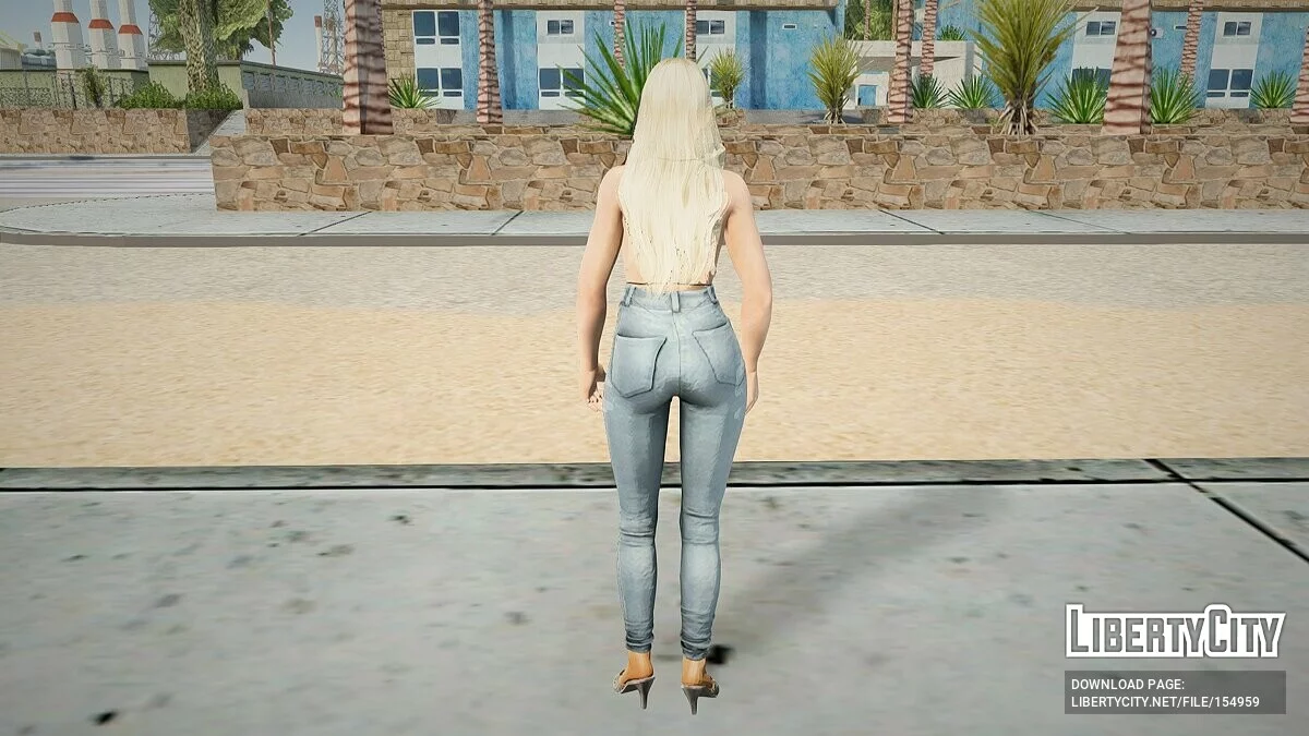 Хелена Дуглас в повседневной одежде v31 / GTA San Andreas