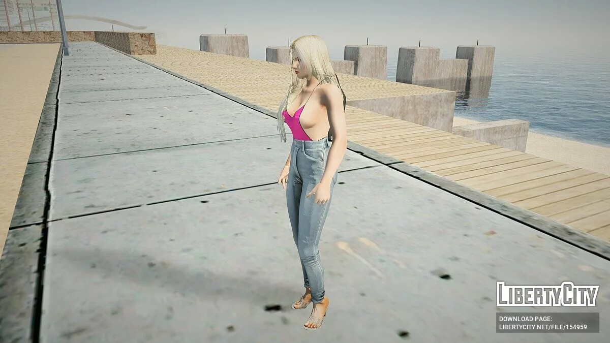 Хелена Дуглас в повседневной одежде v31 / GTA San Andreas