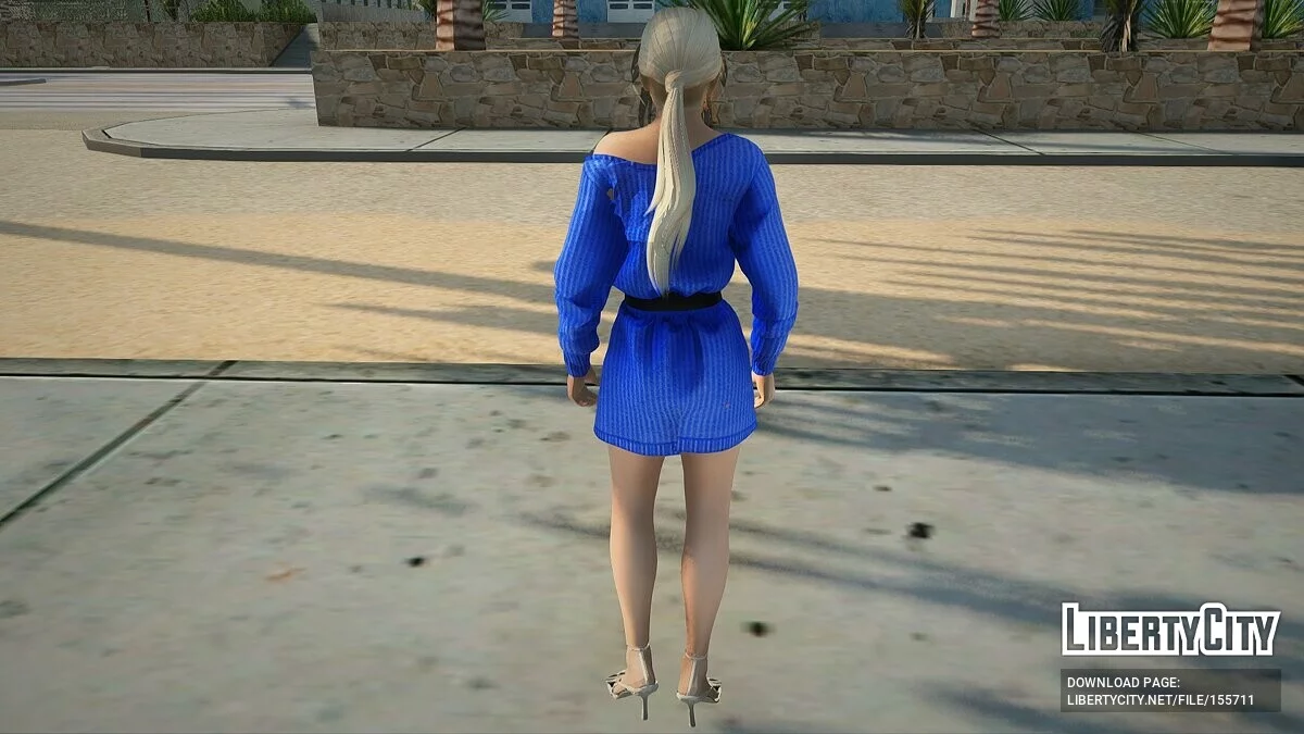 Хелена Дуглас в повседневной одежде v26 / GTA San Andreas