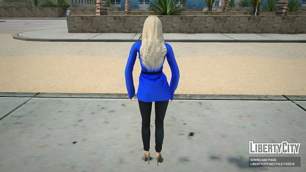 Хелена Дуглас в повседневной одежде v28 / GTA San Andreas