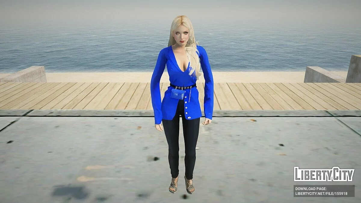 Хелена Дуглас в повседневной одежде v28 / GTA San Andreas