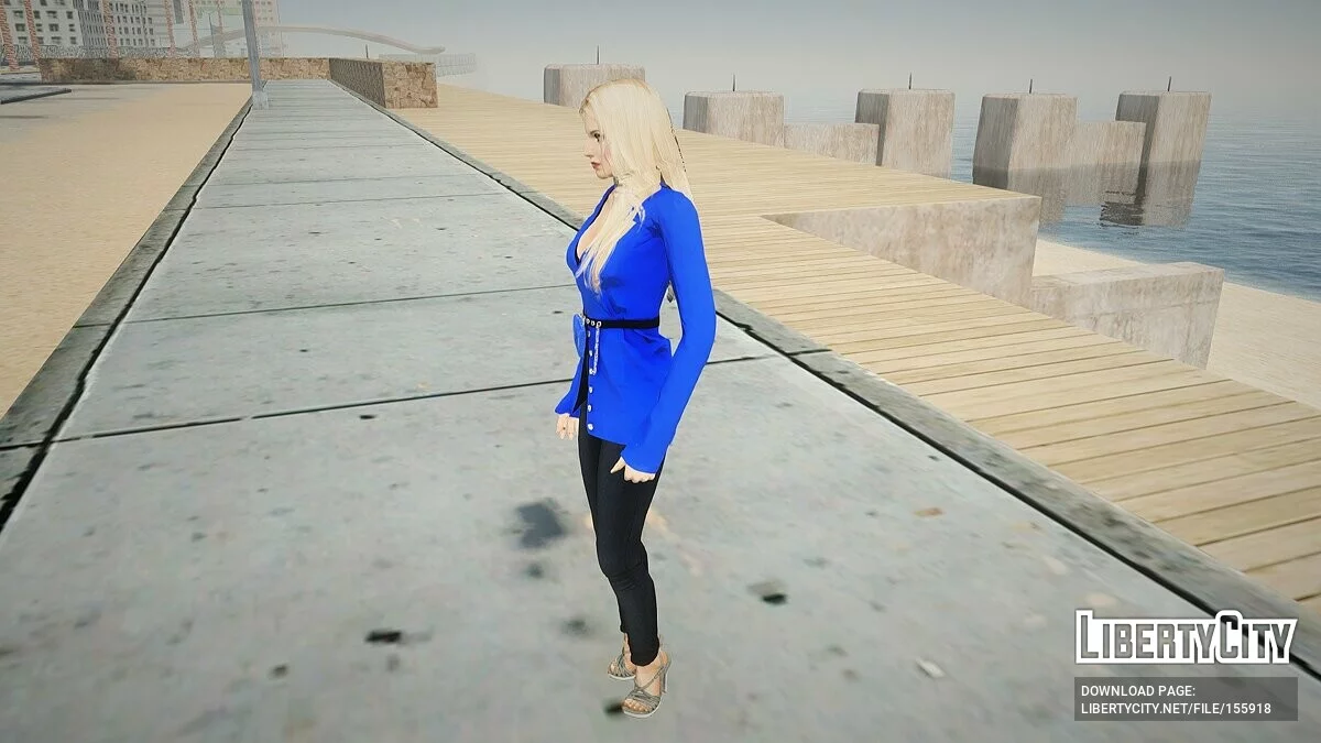 Хелена Дуглас в повседневной одежде v28 / GTA San Andreas