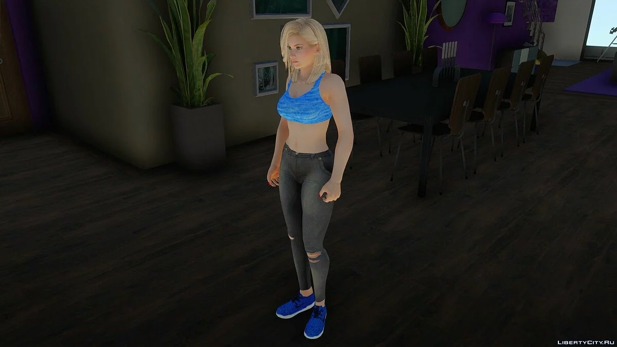 Хелена Дуглас в повседневной одежде v9 / GTA San Andreas