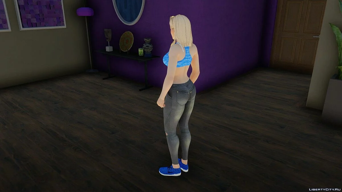 Хелена Дуглас в повседневной одежде v9 / GTA San Andreas