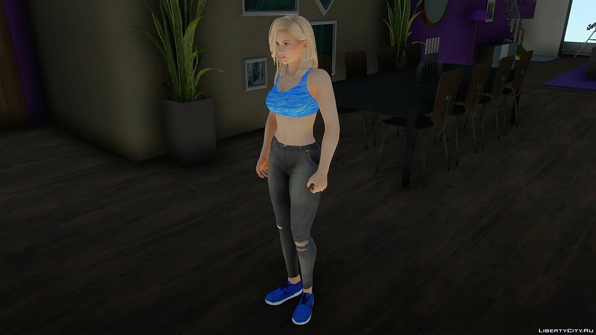 Хелена Дуглас в повседневной одежде v9 / GTA San Andreas