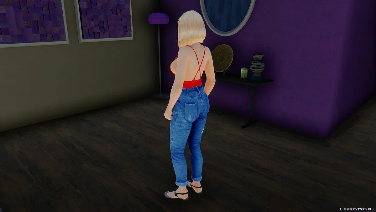 Хелена Дуглас в повседневной одежде v20 / GTA San Andreas