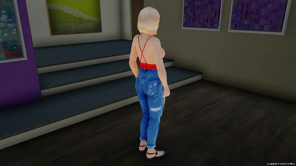 Хелена Дуглас в повседневной одежде v20 / GTA San Andreas