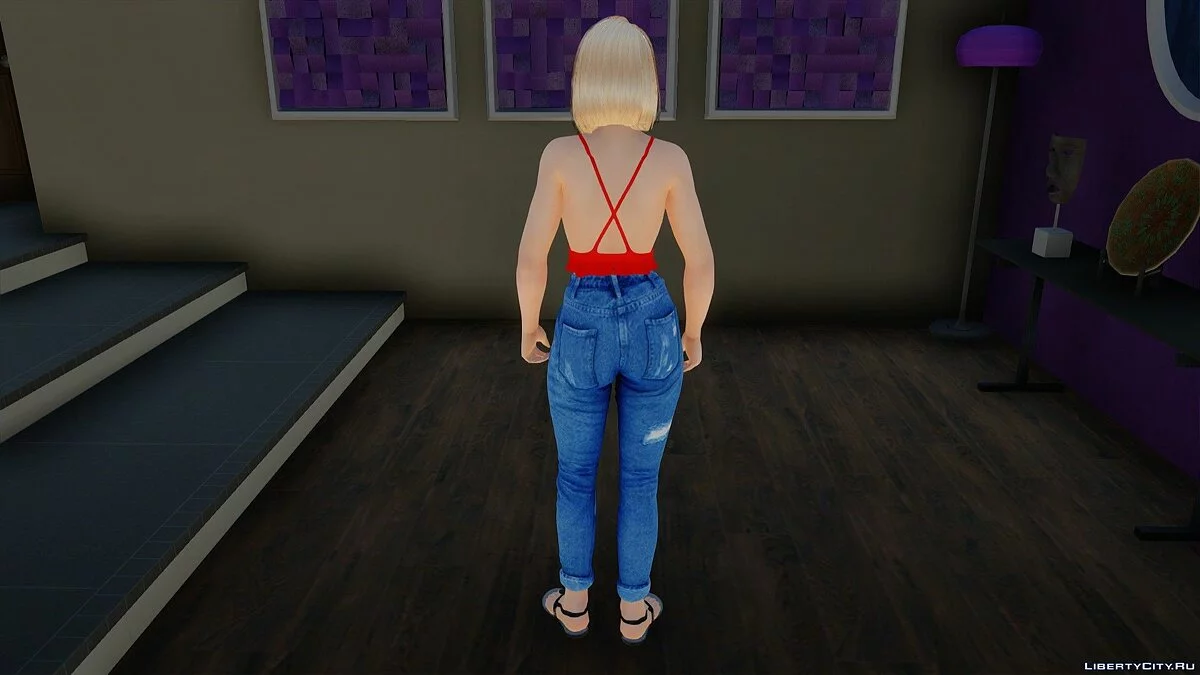 Хелена Дуглас в повседневной одежде v20 / GTA San Andreas