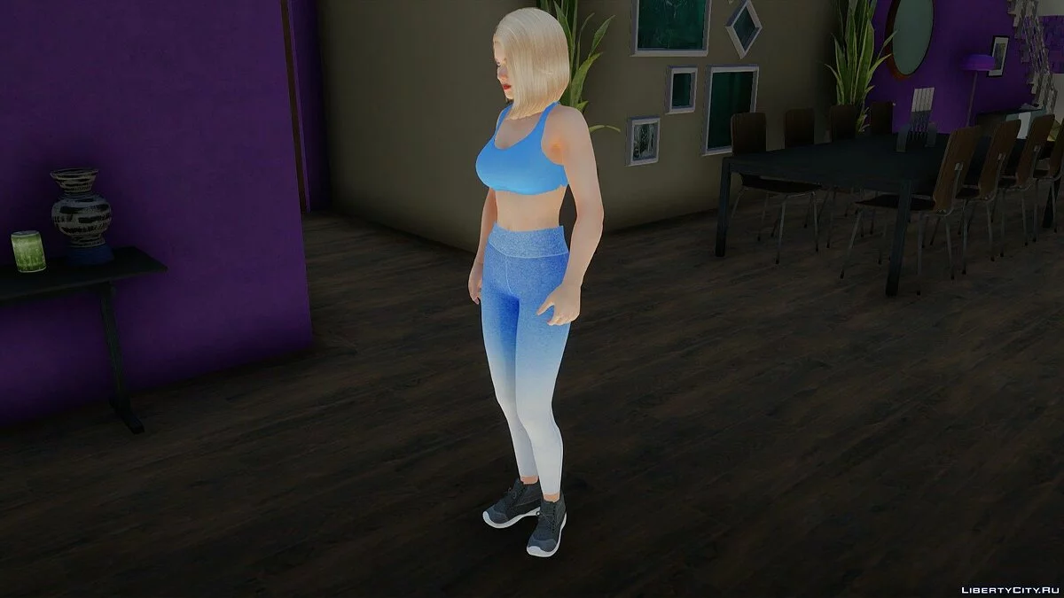 Хелена Дуглас в спортивной одежде / GTA San Andreas