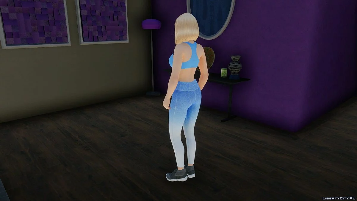Хелена Дуглас в спортивной одежде / GTA San Andreas