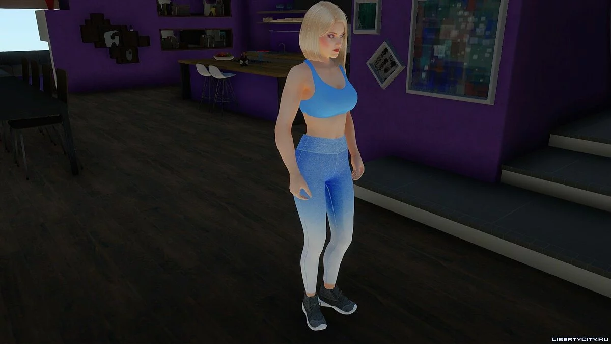 Хелена Дуглас в спортивной одежде / GTA San Andreas